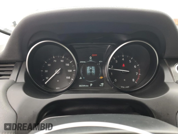 2019 Land Rover Range Rover Evoque SE with VIN SALVP2RX5KH329187, listed as a Copart auction lot 48760285 with 82,349 mi miles and Salvage Title. Bid and sale history available at carsss.com. Image 9.