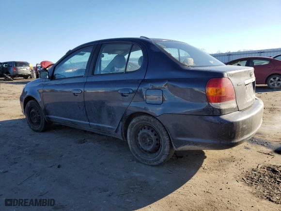 2003 Toyota ECHO with VIN JTDBT123330283673, listed as a Copart auction lot 88577765 with 126,521 mi miles and Salvage Title. Bid and sale history available at carsss.com. Image 2.