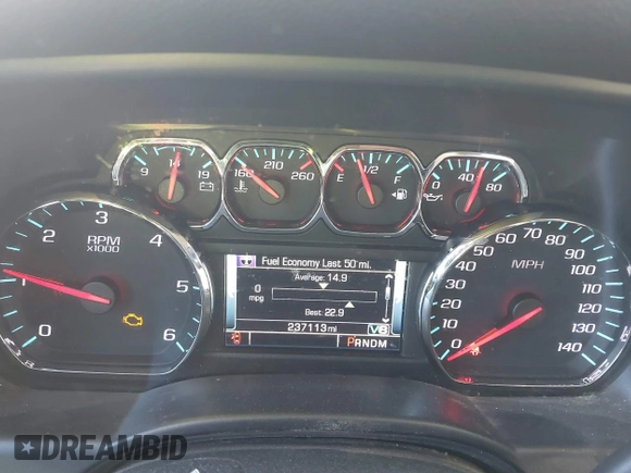 2014 Chevrolet Silverado 1500 LT with VIN 1GCVKREC9EZ300548, listed as a IAAI auction lot 41318981 with 237,113 mi miles and . Bid and sale history available at DreamBid. Image 7.