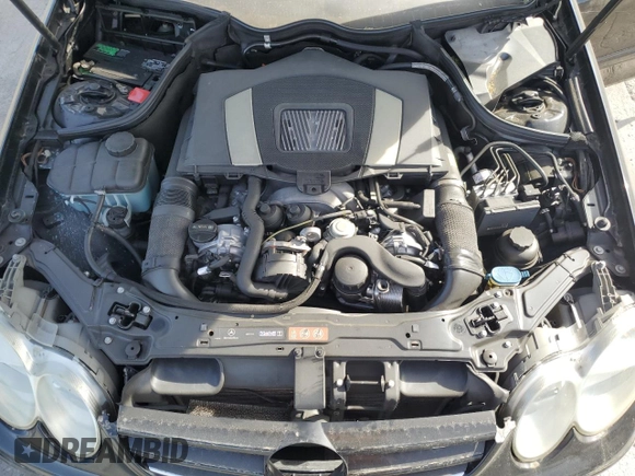 2009 Mercedes-Benz CLK 550 with VIN WDBTJ72H69F266105, listed as a Copart auction lot 79723224 with 114,840 mi miles and Salvage Title. Bid and sale history available at DreamBid. Image 13.