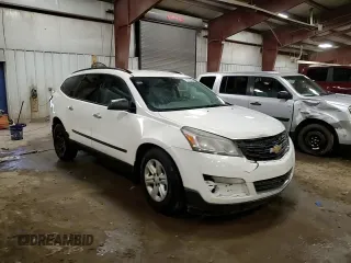 2013 Chevrolet Traverse LS with VIN 1GNKRFED5DJ184999, listed as a Copart auction lot 52169635 with 0 mi miles and Clean Title. Bid and sale history available at carsss.com. Image 14.