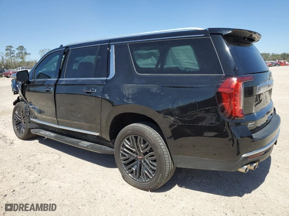 2021 GMC Yukon XL Denali with VIN 1GKS2JKL1MR290903, listed as a Copart auction lot 49654105 with 75,465 mi miles and Salvage Title. Bid and sale history available at carsss.com. Image 2.