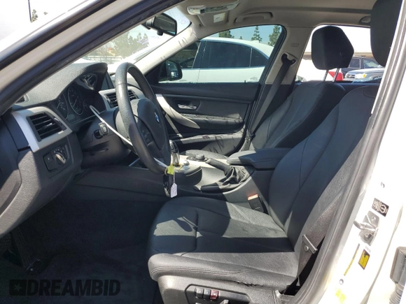 2014 BMW 3 Series 320i with VIN WBA3B1C59EK132901, listed as a Copart auction lot 50407035 with 91,615 mi miles and Salvage Title. Bid and sale history available at carsss.com. Image 7.