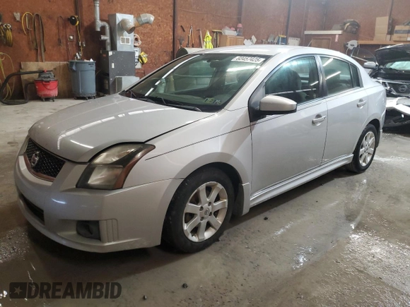 2011 Nissan Sentra SL with VIN 3N1AB6AP4BL630092, listed as a Copart auction lot 60457425 with 136,296 mi miles and Salvage title. Bid and sale history available at DreamBid. Image 1.