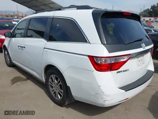 2011 Honda Odyssey EX-L with VIN 5FNRL5H60BB038773, listed as a IAAI auction lot 41762693 with 170,432 mi miles. Bid and sale history available at carsss.com. Image 3.