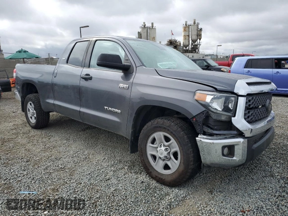 2021 Toyota Tundra SR with VIN 5TFRY5F18MX276548, listed as a Copart auction lot 55642695 with 90,413 mi miles and Salvage title. Bid and sale history available at DreamBid. Image 4.