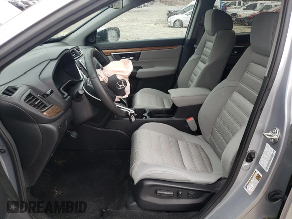2019 Honda CR-V EX with VIN 2HKRW2H55KH654614, listed as a Copart auction lot 51593385 with 48,438 mi miles and Salvage Title. Bid and sale history available at carsss.com. Image 7.