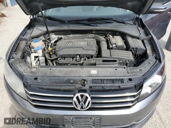 2014 Volkswagen Passat Wolfsburg Edition with VIN 1VWAS7A34EC040357, listed as a Copart auction lot 53364095 with 122,991 mi miles and Salvage title. Bid and sale history available at DreamBid. Image 11.