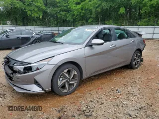 2023 Hyundai Elantra SEL with VIN KMHLS4AG4PU617121, listed as a Copart auction lot 56048755 with 23,479 mi miles and Salvage title. Bid and sale history available at DreamBid. Image 1.