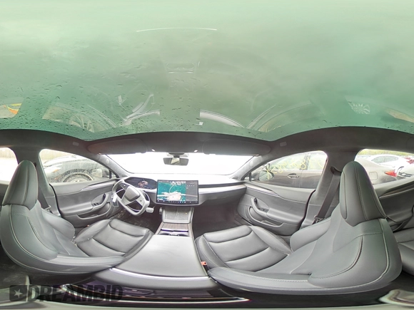 2021 Tesla Model S Plaid with VIN 5YJSA1E63MF451391, listed as a Copart auction lot 54821985 with 50,480 mi miles and Salvage title. Bid and sale history available at DreamBid. Image 14.
