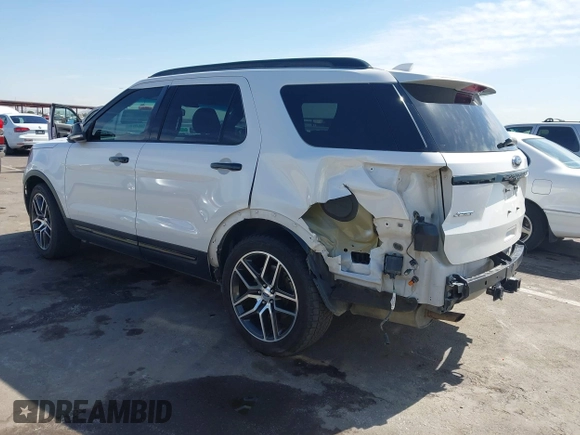 2017 Ford Explorer Sport with VIN 1FM5K8GT0HGA23095, listed as a IAAI auction lot 42129939 with 110,697 mi miles and . Bid and sale history available at carsss.com. Image 3.