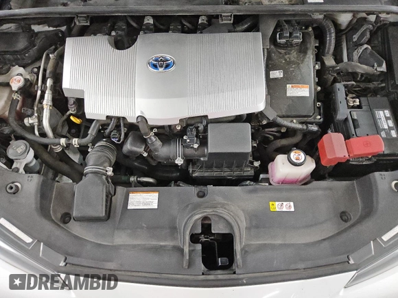 2021 Toyota Prius L Eco with VIN JTDKAMFU3M3141253, listed as a Copart auction lot 45244345 with 183,396 mi miles and Clean Title. Bid and sale history available at DreamBid. Image 12.