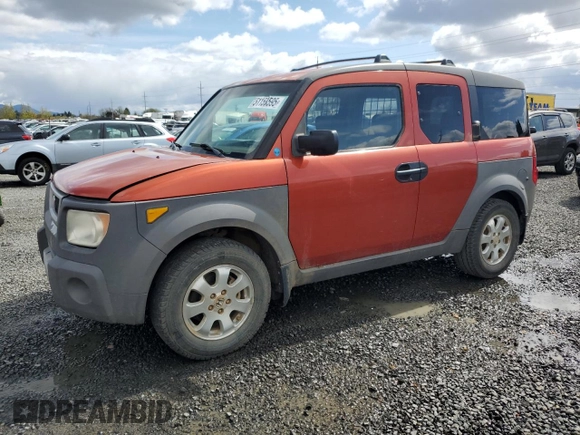 2004 Honda Element EX with VIN 5J6YH28684L029955, listed as a Copart auction lot 51153595 with 306,027 mi miles and Salvage title. Bid and sale history available at DreamBid. Image 1.