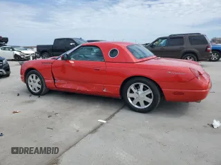 2002 Ford Thunderbird w/Hardtop Premium with VIN 1FAHP60A52Y130912, listed as a Copart auction lot 47558185 with 96,046 mi miles and Salvage Title. Bid and sale history available at carsss.com. Image 2.