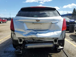 2017 Cadillac XT5 Luxury FWD with VIN 1GYKNBRS7HZ274498, listed as a Copart auction lot 52366135 with 71,824 mi miles and Clean Title. Bid and sale history available at DreamBid. Image 6.