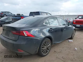 2014 Lexus IS 250 with VIN JTHCF1D25E5006592, listed as a IAAI auction lot 41496707 with 146,212 mi miles. Bid and sale history available at carsss.com. Image 4.