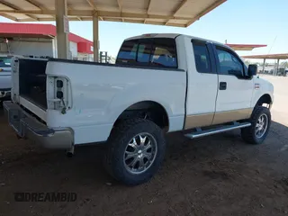 2005 Ford F-150 STX with VIN 1FTRX14W55FA03147, listed as a IAAI auction lot 42455231 with 210,999 mi miles and . Bid and sale history available at DreamBid. Image 4.