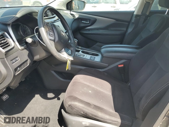 2019 Nissan Murano S with VIN 5N1AZ2MJ9KN122219, listed as a Copart auction lot 51909995 with 61,598 mi miles and Salvage Title. Bid and sale history available at DreamBid. Image 7.