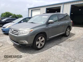 2013 Toyota Highlander Limited with VIN 5TDDK3EH1DS258297, listed as a Copart auction lot 64058245 with 150,665 mi miles and Salvage title. Bid and sale history available at DreamBid. Image 1.
