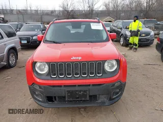 2015 Jeep Renegade Latitude with VIN ZACCJBBTXFPB79986, listed as a IAAI auction lot 41258911 with 108,104 mi miles and . Bid and sale history available at carsss.com. Image 11.