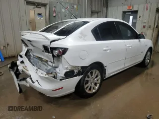 2007 Mazda 3 s Sport with VIN JM1BK323271721940, listed as a Copart auction lot 83807504 with 136,663 mi miles and Salvage Title. Bid and sale history available at carsss.com. Image 3.