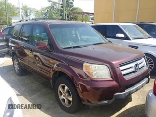 2007 Honda Pilot EX-L with VIN 2HKYF18697H532313, listed as a Copart auction lot 54019585 with Not Provided miles and Clean Title. Bid and sale history available at carsss.com. Image 1.