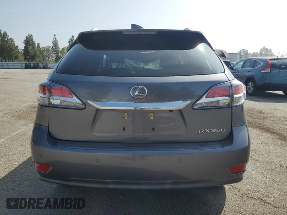 2014 Lexus RX 350 with VIN JTJZK1BA4E2012755, listed as a Copart auction lot 60565395 with 41,614 mi miles and Salvage title. Bid and sale history available at DreamBid. Image 6.