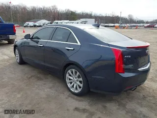 2017 Cadillac ATS Sedan RWD with VIN 1G6AA5RX1H0208370, listed as a IAAI auction lot 41814508 with 42,997 mi miles. Bid and sale history available at carsss.com. Image 3.