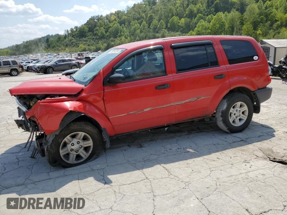 2004 Dodge Durango ST with VIN 1D4HB38NX4F128377, listed as a Copart auction lot 69014334 with Not provided miles and Salvage title. Bid and sale history available at DreamBid. Image 1.