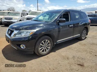 2013 Nissan Pathfinder S with VIN 5N1AR2MN1DC661614, listed as a Copart auction lot 51550465 with 62,151 mi miles and Salvage title. Bid and sale history available at DreamBid. Image 1.