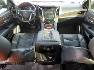 2018 Cadillac Escalade Luxury with VIN 1GYS3BKJXJR348574, listed as a Copart auction lot 81994574 with 143,867 mi miles and Salvage title. Bid and sale history available at DreamBid. Image 8.