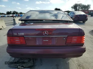 1996 Mercedes-Benz SL-Class with VIN WDBFA67F4TF134787, listed as a Copart auction lot 76904284 with 138,934 mi miles and Clean Title. Bid and sale history available at carsss.com. Image 6.