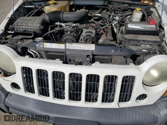 2007 Jeep Liberty Sport with VIN 1J4GL48K67W670575, listed as a Copart auction lot 53596365 with 219,882 mi miles and Salvage Title. Bid and sale history available at carsss.com. Image 12.