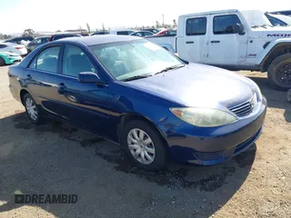 2005 Toyota Camry STD with VIN 4T1BE32K95U047145, listed as a IAAI auction lot 42281753 with 261,315 mi miles and . Bid and sale history available at DreamBid. Image 1.