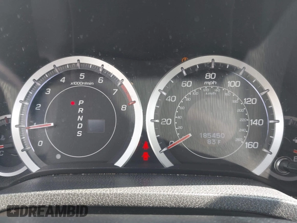 2012 Acura TSX with VIN JH4CU2F46CC002120, listed as a IAAI auction lot 42540502 with 185,450 mi miles and . Bid and sale history available at DreamBid. Image 7.