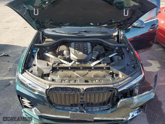 2022 BMW X7 ALPINA XB7 with VIN 5UXCX6C14N9M42846, listed as a Copart auction lot 81960834 with 29,141 mi miles and Salvage Title. Bid and sale history available at carsss.com. Image 12.