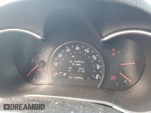 2015 Kia Sorento SX with VIN 5XYKWDA77FG568548, listed as a Copart auction lot 46526035 with 116,690 mi miles and Clean Title. Bid and sale history available at carsss.com. Image 9.