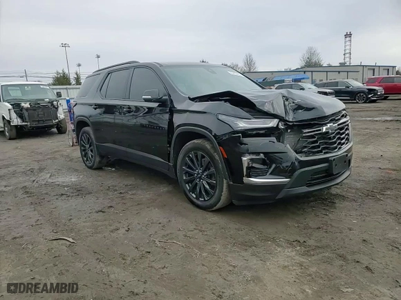 2023 Chevrolet Traverse RS with VIN 1GNEVJKW7PJ239944, listed as a Copart auction lot 43608455 with 26,806 mi miles and Salvage Title. Bid and sale history available at carsss.com. Image 11.