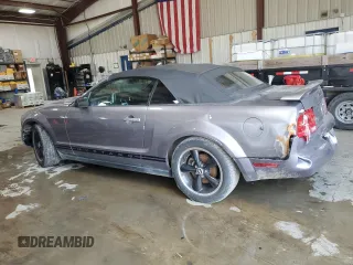 2006 Ford Mustang Standard with VIN 1ZVFT84N565111058, listed as a Copart auction lot 48254345 with Not Provided miles and Salvage Title. Bid and sale history available at carsss.com. Image 2.