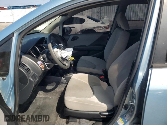 2007 Honda Fit with VIN JHMGD37477S055538, listed as a Copart auction lot 73222124 with 125,205 mi miles and Salvage Title. Bid and sale history available at carsss.com. Image 7.
