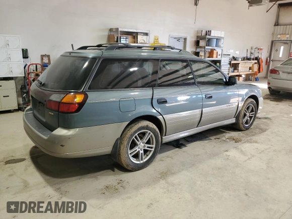 2002 Subaru Legacy Outback z VIN 4S3BH675127615429, wystawiony jako Copart lot #43357145 z przebiegiem 177 343 mil mil oraz Szkoda całkowita • Salvage title. Historia ofert i sprzedaży dostępna na DreamBid. Obrazek 3.