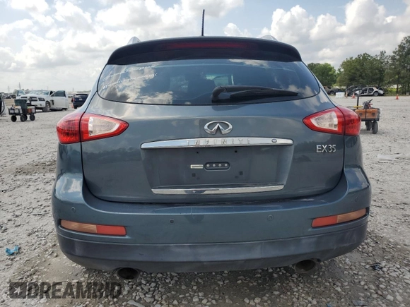 2008 Infiniti EX Journey with VIN JNKAJ09E18M301718, listed as a Copart auction lot 53867545 with 221,989 mi miles and Salvage Title. Bid and sale history available at DreamBid. Image 6.