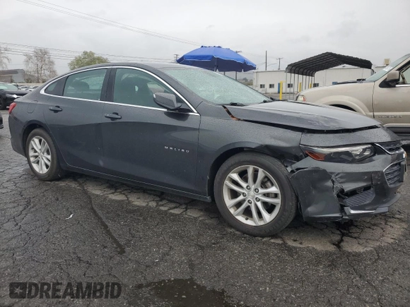 2017 Chevrolet Malibu LT with VIN 1G1ZE5ST1HF186937, listed as a Copart auction lot 48933155 with 78,293 mi miles and Salvage Title. Bid and sale history available at DreamBid. Image 4.