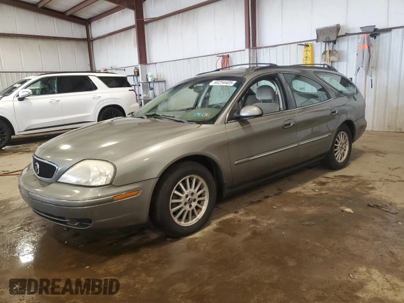 2002 Mercury Sable with VIN 1MEFM58U82G612541, listed as a Copart auction lot 60254405 with 171,854 mi miles and Salvage title. Bid and sale history available at DreamBid. Image 1.