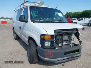 2014 Ford Econoline Cargo Commercial z VIN 1FTNE1EW4EDB20183, wystawiony jako IAAI lot #42231075 z przebiegiem 260 818 mil mil oraz . Historia ofert i sprzedaży dostępna na DreamBid. Obrazek 1.