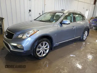 2017 Infiniti QX50 z VIN JN1BJ0RP7HM388499, wystawiony jako Copart lot #44345175 z przebiegiem 105 772 mil mil oraz Szkody całkowita. Historia ofert i sprzedaży dostępna na DreamBid. Obrazek 1.