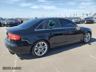 2012 Audi S4 Premium Plus with VIN WAUDGAFL6CA111717, listed as a Copart auction lot 49902045 with 109,881 mi miles and Salvage Title. Bid and sale history available at carsss.com. Image 3.