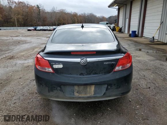 2013 Buick Regal Premium 1 with VIN 2G4GS5ER5D9201302, listed as a Copart auction lot 85214704 with 264,909 mi miles and Salvage title. Bid and sale history available at DreamBid. Image 6.