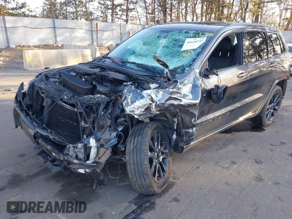 2019 Jeep Grand Cherokee Laredo E with VIN 1C4RJFAG8KC791236, listed as a IAAI auction lot 41620245 with 55,901 mi miles. Bid and sale history available at carsss.com. Image 6.