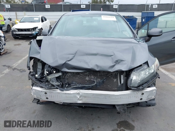 2013 Honda Civic LX with VIN 19XFB2F59DE232287, listed as a IAAI auction lot 42068594 with 132,231 mi miles and . Bid and sale history available at DreamBid. Image 6.